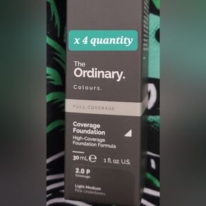 The Ordinary foundation 2.0P x 4